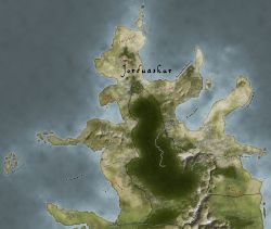 Karta över Jorduashur