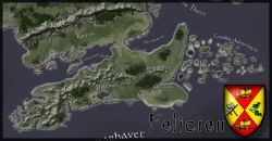 Karta över Felicien