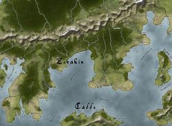 Karta över Zorakin